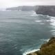 Irish coastline winter