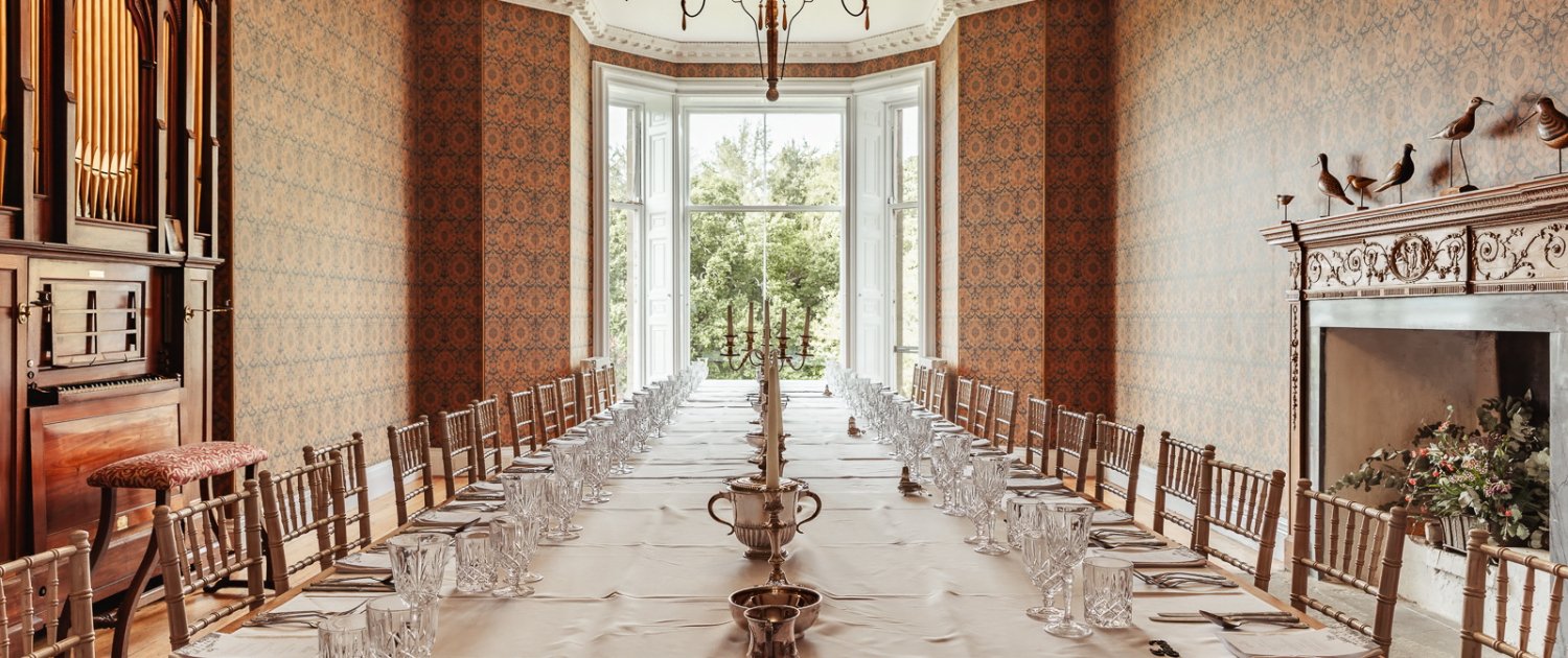 Birkhill Castle dining room