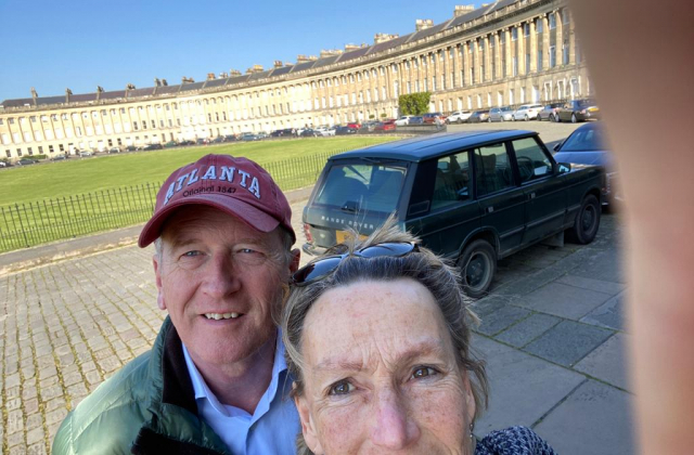 Andrew & Katharine in Bath