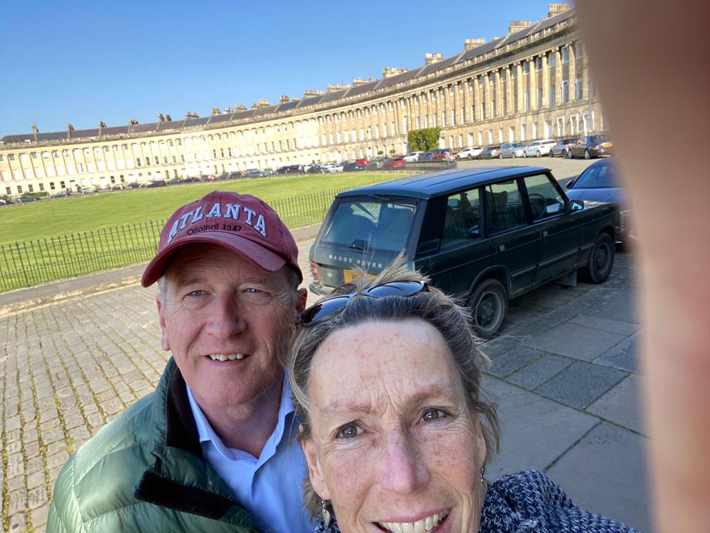 Andrew & Katharine in Bath