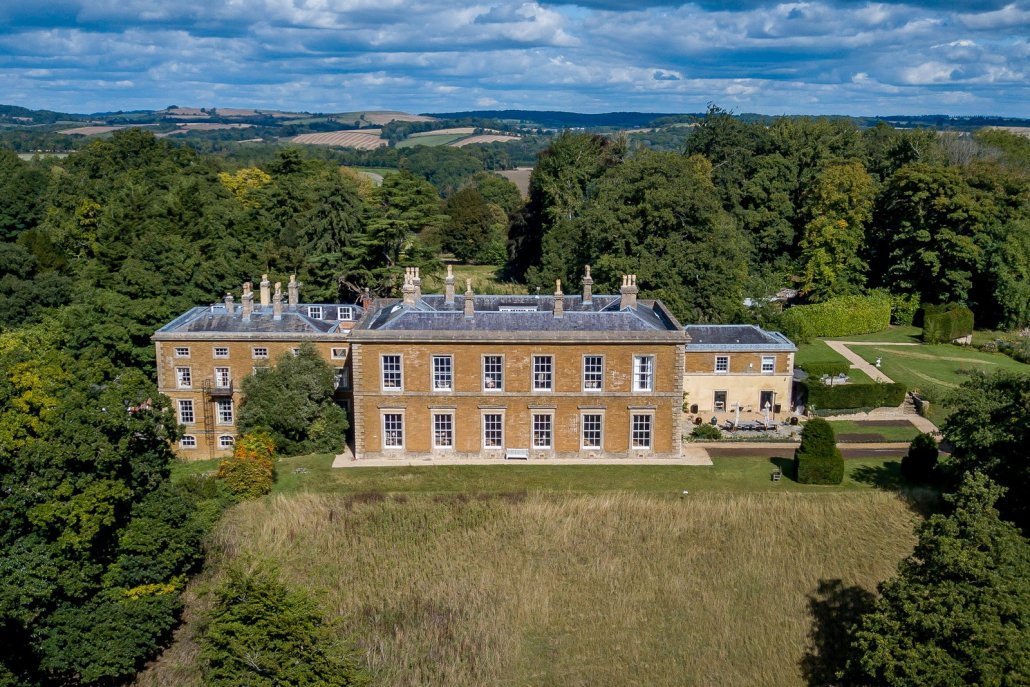 Keythorpe Hall from the air